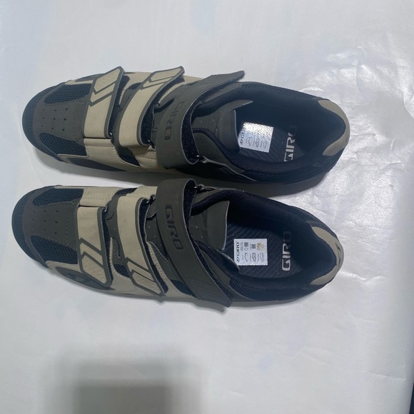 Giro Men's size 12 Cycling Shoes - Black and Tan - Picture 5 of 14